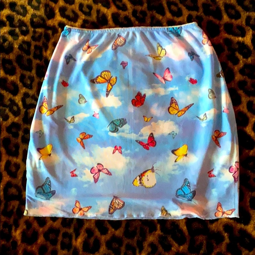 Motel Rocks Butterfly Skirt